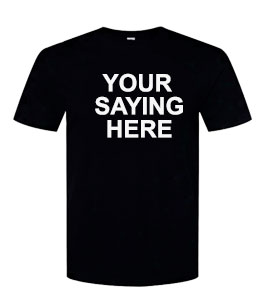 New Black Shirt Here